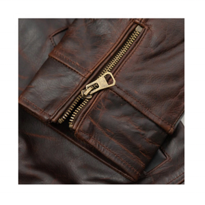 2023 vestes de moto en cuir confortables de style moderne avec logo personnalisé pour hommes disponibles au prix de gros - Product Image 6