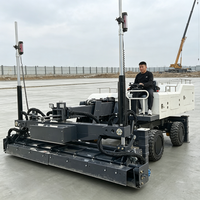 Machine à niveler le béton au laser de 2500 mm, robot de nivellement de sol avec fonction autonome pour les petits travaux