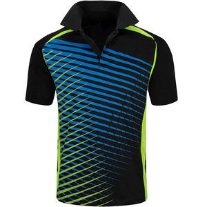 Camiseta Polo Casual Personalizada para Hombre, Manga Corta, 100% Poliéster, Tallas Grandes, Impresión por Sublimación Completa, Estilo Jersey, Verano - Product Image 2