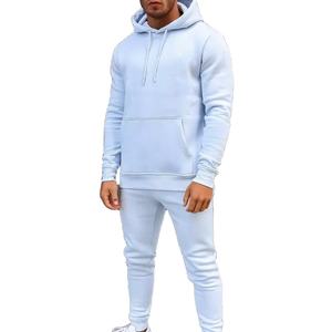 Survêtements pour hommes, Logo personnalisé, pull à capuche, ensemble de 2 pièces pour hommes, ensembles de Jogging en polaire, vêtements de sport, combinaisons d'entraînement - Product Image 1