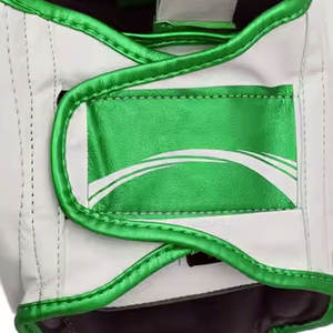 อุปกรณ์ป้องกันศีรษะหนังแท้แบบเต็มหน้าสำหรับชกมวย คิกบ็อกซิ่ง MMA - ทนทาน ป้องกันได้ดี ปรับขนาดได้ ระบายอากาศได้ดี ปิดด้วยแถบตีนตุ๊กแก - Product Image 3