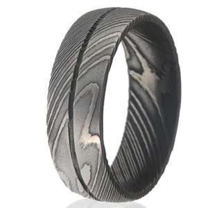 Luxury Polished Surface Damascus <b>Rings</b> Durable Steel Jewelry Damascus <b>Rings</b> Modern Wedding Collection Damascus <b>Rings</b> - Product Image 1