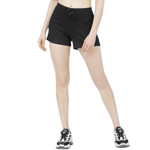 2025 personnalisé femmes sweat Shorts taille élastique doux français éponge été décontracté entraînement Shorts avec poches Slim Fit Yoga Shorts - Product Image 1
