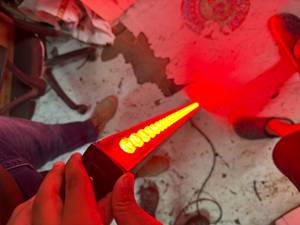 ไฟวอลวอชเชอร์ LED RGB แบบกำหนดเองได้ รุ่น 5050 DC 12V ตัวเรือนอะลูมิเนียม มาตรฐาน IP68 ความสว่างสูง รับประกัน 2 ปี สำหรับตกแต่งภูมิทัศน์ - Product Image 1