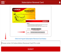 Sistema completo para vehículo, actualización de Software, renovación de tarjeta pin, lanzamiento X431, gasolina y diésel, 12/24V, escáner, 1 año de renovación