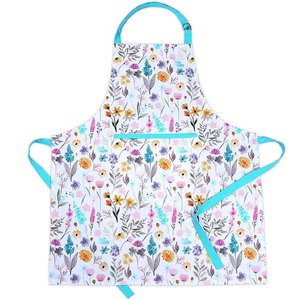 Delantal de Cocina de Lona con Logotipo Personalizado, Delantal de Chef Impermeable de Algodón, Delantal Ajustable con Bolsillos, al por Mayor - Product Image 4