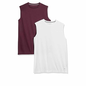 Débardeur de musculation pour hommes, t-shirt de fitness sans manches en coton, style dos en Y - Product Image 4