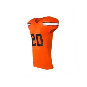 Offre Spéciale – Ensembles d'uniformes de football américain grande taille, haute qualité, respirants, 100 % polyester, séchage rapide, couleurs et logos personnalisables, vente en gros - Product Image 3