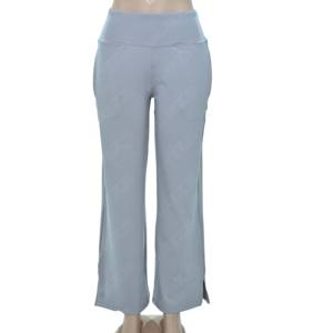 Pantalon de sport taille haute, coupe évasée, respirant et à séchage rapide, qui sculpte la silhouette et affine la silhouette. - Product Image 3