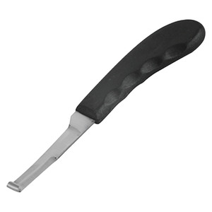 Wholesale Farrier <b>Tool</b> Suppliers Double <b>Edge</b> Curved Blade Hoof Knife For Deep Hoof Cleaning Custom Packaging Hoof Knife - Product Image 3