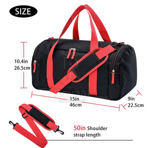Bolsa de Gimnasio Ligera de Diseño Personalizado Hecha en Pakistán, de la Mejor Calidad, Precio Económico, Bajo MOQ, en Venta - Product Image 2