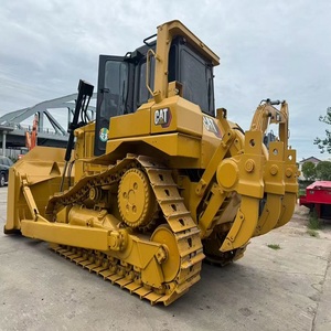 Bulldozer d'occasion économique avec moteur Cummins 10 tonnes Caterpillar D5K, idéal pour l'exploitation minière et les travaux de terrassement - Product Image 1