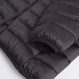 Ultra <b>Lightweight</b> Unisex Hooded Puffer <b>Jacket</b> Winter Waterproof Breathable Plus Size Custom Wholesale Supplier - Product Image 5