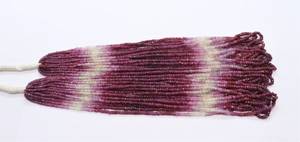 Cuentas facetadas de rubí AAA, cuentas de piedras preciosas de rubí rosado, cuentas de rubí natural de 2.5-3.5 mm, cuentas de rubí para la fabricación de joyería. - Product Image 2