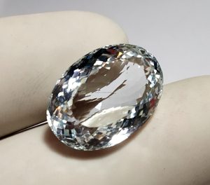 Piedra preciosa de Aguamarina natural forma ovalada para la fabricación de joyas piedra cortada de Aguamarina tamaño semiprecioso 16x12mm - Product Image 2