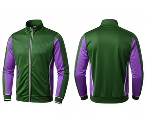 Chaqueta Deportiva de Alto Rendimiento con Cierre Completo, Ropa para Correr y Hacer Ejercicio, Cálida, Transpirable y de Secado Rápido |   Tallas Hombre Mujer Juvenil - Product Image 4
