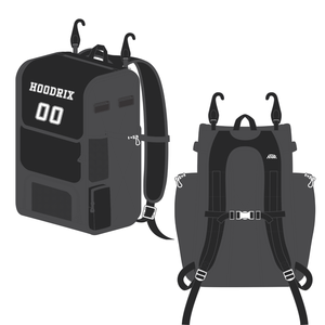 Professional baseball athlete backpack custom logo sports gear <b>pack</b> with <b>large</b> main storage and padded <b>back</b> support - Product Image 4
