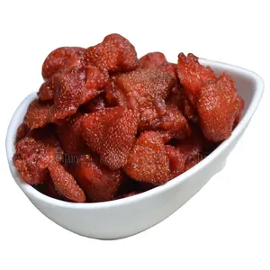 干全草莓无糖汗水酸味纯天然散装优质工厂越南无防腐剂
