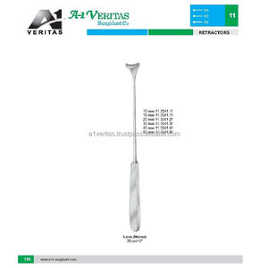 A-1 VERITAS Juego de Instrumentos Quirúrgicos con Retractor de Gancho Lovve-Nerrve de 25 cm |   Instrumentos Reutilizables para Quirófano para Sutura Médica - Product Image 5