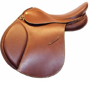 Silla de Montar Inglesa de Cuero Premium, Ligera y Duradera, para Salto, Doma y Entrenamiento Profesional - Product Image 1