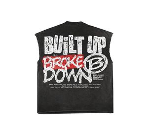 T-shirts courts coupe ample en coton entièrement imprimés, sur mesure, grande taille, haute qualité, faible MOQ, vente en gros - Product Image 6