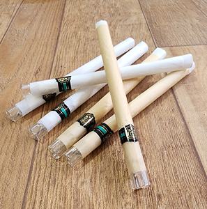 Conos de cáscara de maíz enrollados a mano Manual blanqueados sin blanquear tamaños de 109mM y 9mm rollos rectos a granel puntas de madera de vidrio - Product Image 5