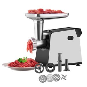 USB Powered Electric <b>Meat</b> <b>Grinder</b> Stainless Steel M Kubbe Kit Sausage Maker Blade Grinding Plate 3 Lbs/Min 5L/6L <b>Meat</b> <b>Grinder</b> - Product Image 1