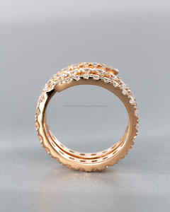 เพชรที่ได้รับการรับรองจาก Gia/igi สำหรับเครื่องประดับในงานแต่งงานผลิตจากคอลเลกชันเพชรสุดพิเศษของแบรนด์คุณ - Product Image 4