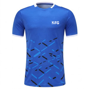 Camiseta de Fútbol de Alta Calidad, Sublimada, Personalizada con Nombre y Número, Manga Corta, Impresa, de Secado Rápido, para Hombres y Clubes - Product Image 1