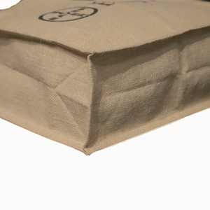 ราคาโรงงาน คุณภาพดี กระเป๋าผ้ากระสอบพิมพ์ลายสวยงาม รับสกรีนโลโก้ กระเป๋าช้อปปิ้งผ้าฝ้าย 100% สำหรับใช้ในตลาด - Product Image 6