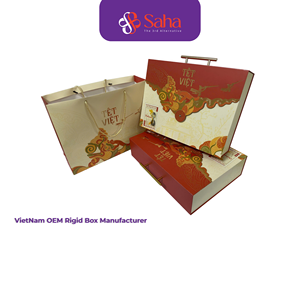 Cajas Rígidas Hechas a Mano con Estampado en Relieve de Lámina Dorada, Laminación Mate, Materiales Reciclables y Biodegradables, Personalizables para Regalos - Product Image 2