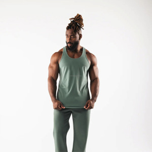 Camiseta Deportiva Personalizada de Algodón para Hombre, Fabricada en Malla de Poliéster y Elastano con Logotipo Personalizado para Fisicoculturismo - Product Image 4