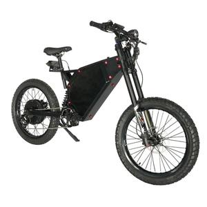 Bicicleta Eléctrica de Montaña de 72V 5000W con Suspensión Completa sin Escobillas, Bicicleta Eléctrica Multiusos - Product Image 3