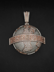 Pendentif personnalisé en moissanite sertie de pierres, en argent sterling 925 plaqué or, style hip-hop, pour homme et femme, produit le plus vendu - Product Image 3