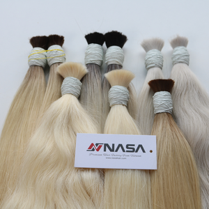 Alta calidad 100% Real solo donante extensiones de cabello humano precio de fábrica a granel DE LA EMPRESA DE LA NASA - Product Image 6