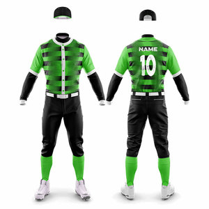 Softball Uniform Wholesale Training Uniform Customized Hot Selling Practice Wear Team Player Club Uniform <b>Baseball</b> Uniform OEM - Product Image 4
