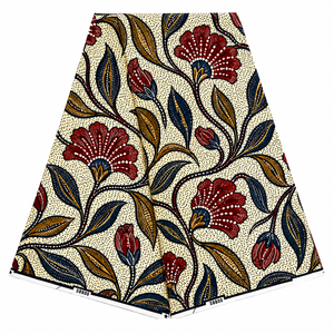 Tela africana batik de alta calidad, tejida y peinada, con estampado de cera, London Hollandias, Ankara auténtica holandesa, ligera, 120GSM - Product Image 4
