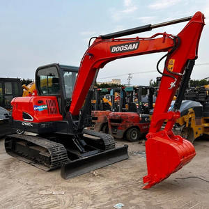 Mini-excavatrice Doosan DX60-9C haute performance, excavatrice hydraulique 6T pour travaux de construction et de terrassement à prix compétitif - Product Image 1