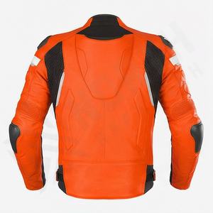 Blouson de moto en cuir véritable pour hommes, grande taille, imperméable, coupe-vent, pour l'hiver, vêtements de sport pour la course à moto, le meilleur - Product Image 2
