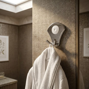 Gancho para Bata de Acero Inoxidable de Primera Calidad, Montado en la Pared, para Toallas, Abrigos, Ropa, Cocina, Baño, Dormitorio, Almacenamiento en Puerta - Product Image 4