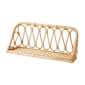 Étagère murale moderne en rotin écologique pour enfants, mobilier pour tout-petits, organisateur de rangement suspendu esthétique, vente en gros - Product Image 1