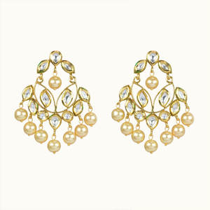 Mehndi — placage jhumki, 8945 Orange, Style Chand, couleur Orange - Product Image 2