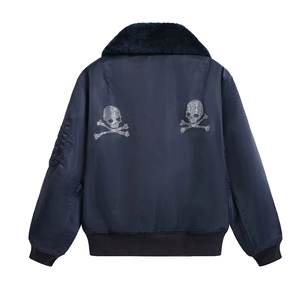 Chaqueta Bomber Transpirable para Hombre OEM – Exterior 100% Algodón – Relleno Acolchado de Poliéster/Algodón - Product Image 2