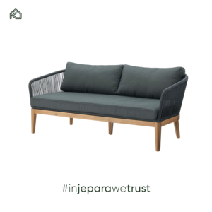 Muebles de Exterior Modernos, Conjuntos de Sofás Impermeables para Hotel, Sofá de Patio de Teca, Conjunto de Sofás de Jardín de Lujo, Muebles de Patio - Product Image 3