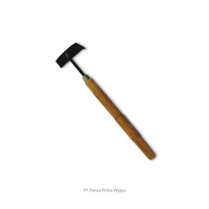 Mini houe de jardin en acier épais de haute qualité, outil de désherbage de 8 cm, manche en bois de 35 cm, cultivateur manuel pour le jardinage et l'agriculture - Product Image 5