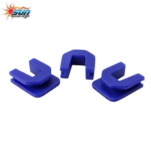 SUN Racing Taiwan Made CVT Slider Guide Key Set N-MAX 155 3pcs/Set Blue Nylon Ramp Plate Slider Scooter Retrofit Upgrade Parts - Product Image 1