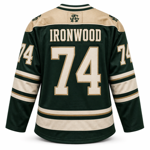 Men’s Custom Hockey Jersey Pro Weight <b>Polyester</b> Mesh Breathable Team Uniform Embroidered Ice Hockey <b>Shirt</b> - Product Image 3