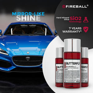 Revêtement céramique Fireball Butterfly Executive SiO Hard Coat 105ml (3 flacons de 35ml) Durabilité 7 ans Super hydrophobe - Product Image 5