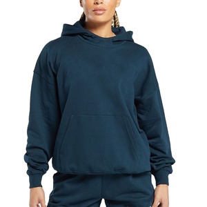 100% coton polaire à l'intérieur Logo personnalisé pantalons de survêtement et ensembles de sweat à capuche survêtement personnalisé survêtement femmes ensemble à capuche deux pièces femmes - Product Image 1