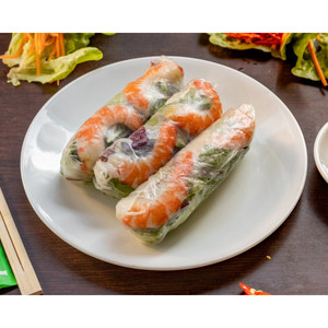 Papier de riz-rouleaux de papier de riz avec des crevettes et de la viande est la combinaison parfaite d'ingrédients naturellement disponibles/Mme Thao - Product Image 6